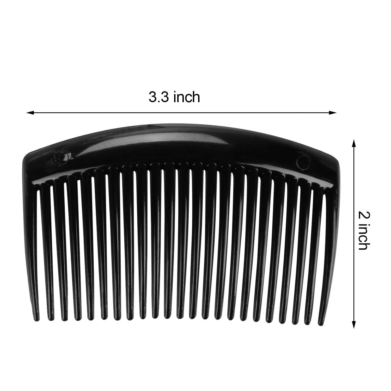 Plastic Hair Styling Side Comb the Firm Grip for Updos & Buns thumbnail 6