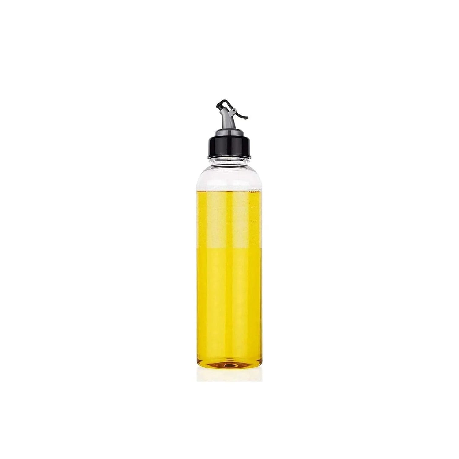 1ltr Plastic Oil Dispenser With Lid - Clear, Drip Free Spout, Controlled Use. thumbnail 10