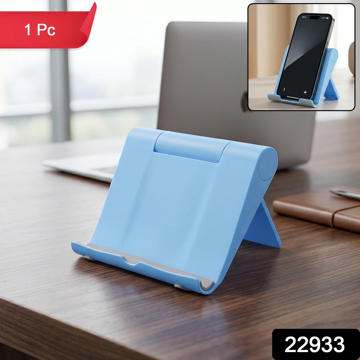 Mobile Phone Stand the Adjustable, Foldable & Portable for Desk Use thumbnail 2