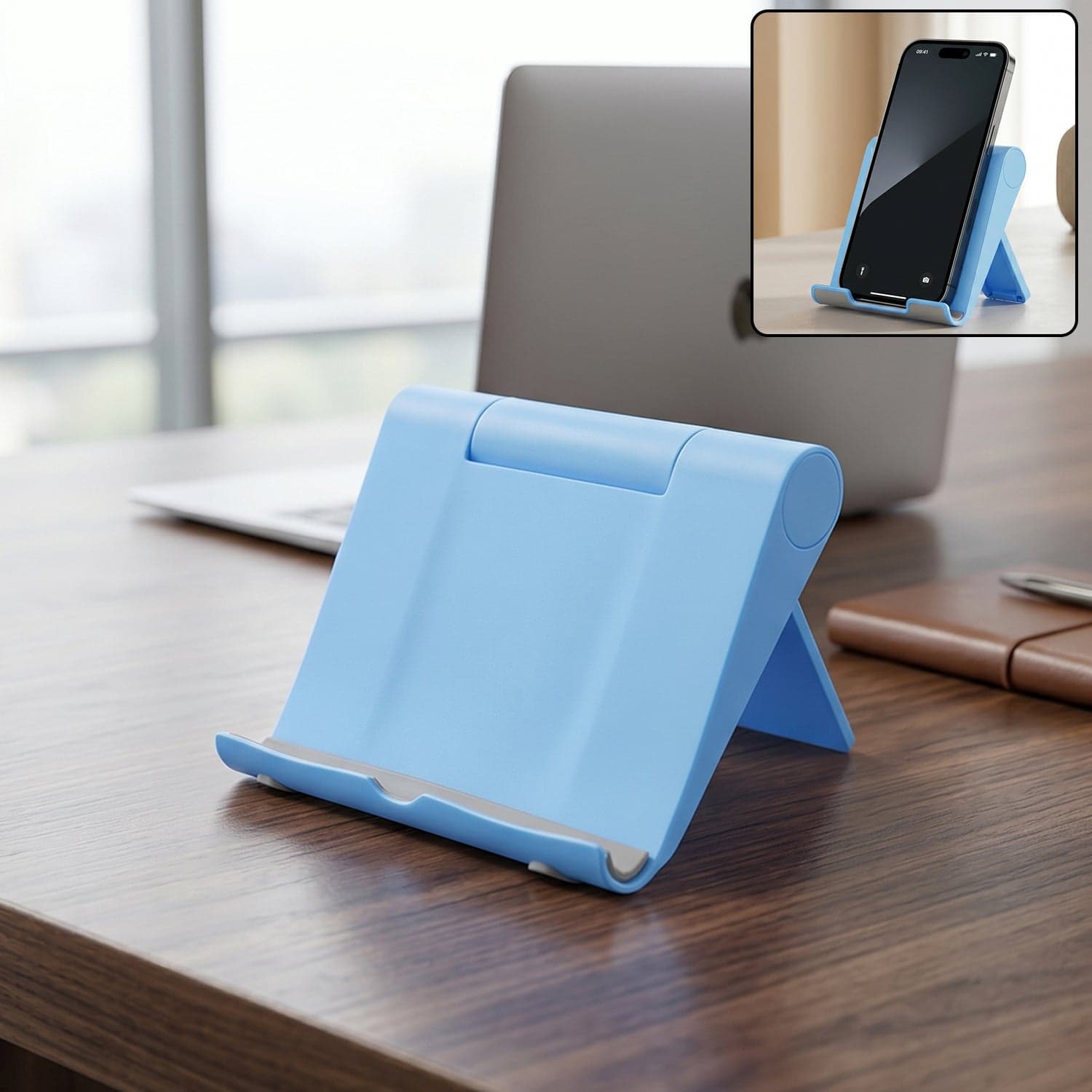 Mobile Phone Stand the Adjustable, Foldable & Portable for Desk Use thumbnail 3