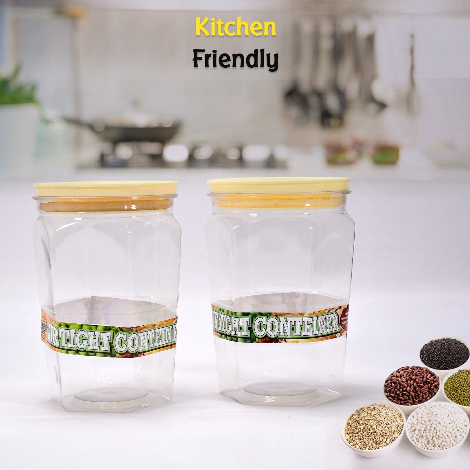 Air Tight Kitchen Storage Container For Rice | Dal | Atta ID-2298 thumbnail 7