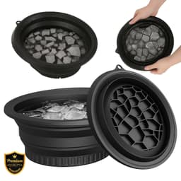 Foldable Ice Face Bowl the Instant Glow & Cooling Facial Therapy