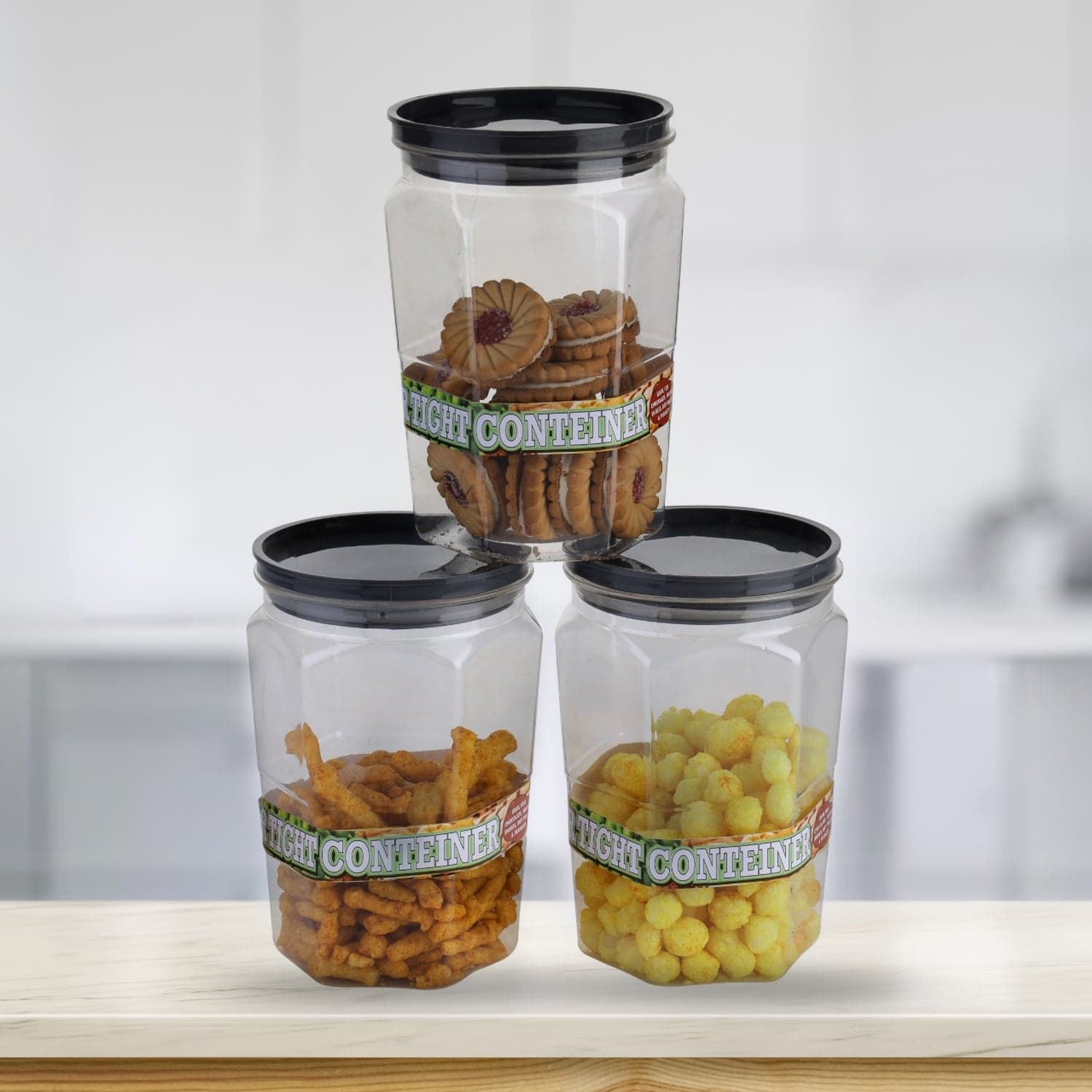 Air Tight Kitchen Storage Container For Rice | Dal | Atta ID-2299 thumbnail 3