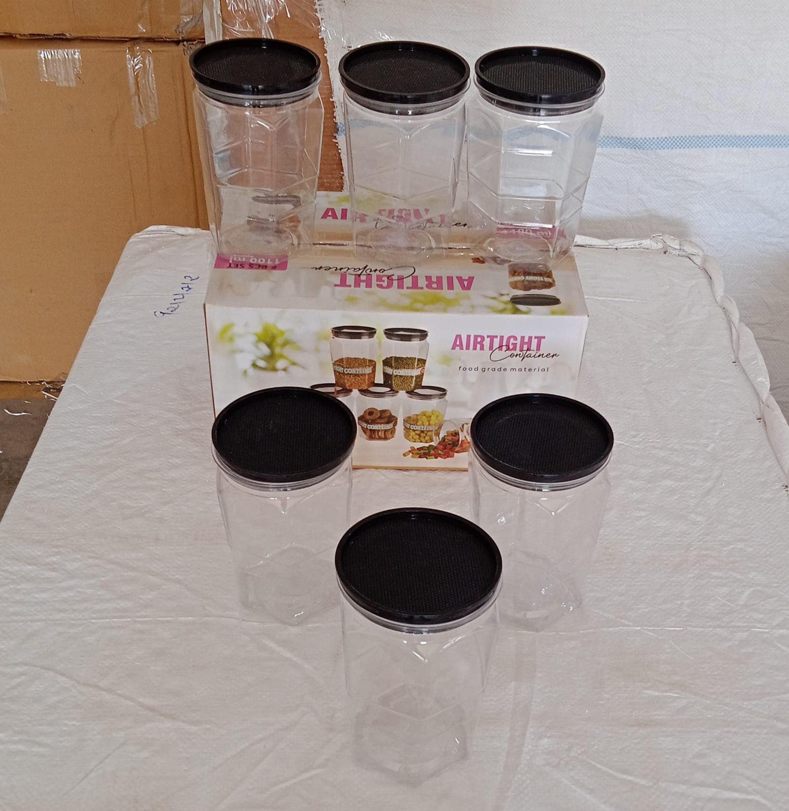 Air Tight Kitchen Storage Container For Rice | Dal | Atta ID-2299 thumbnail 9