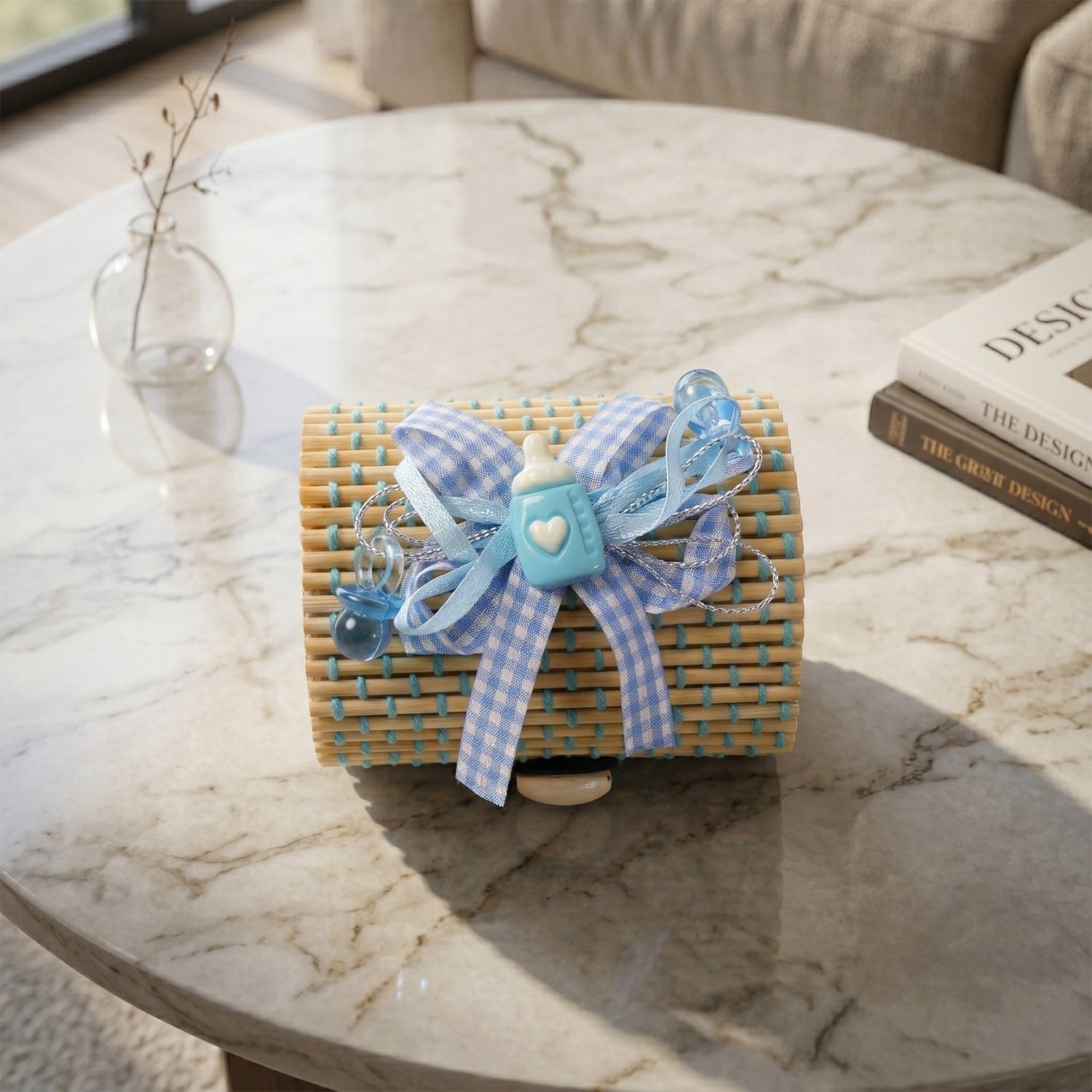 Mini Bamboo Gift Box the Elegant Favor & Treat Container thumbnail 3