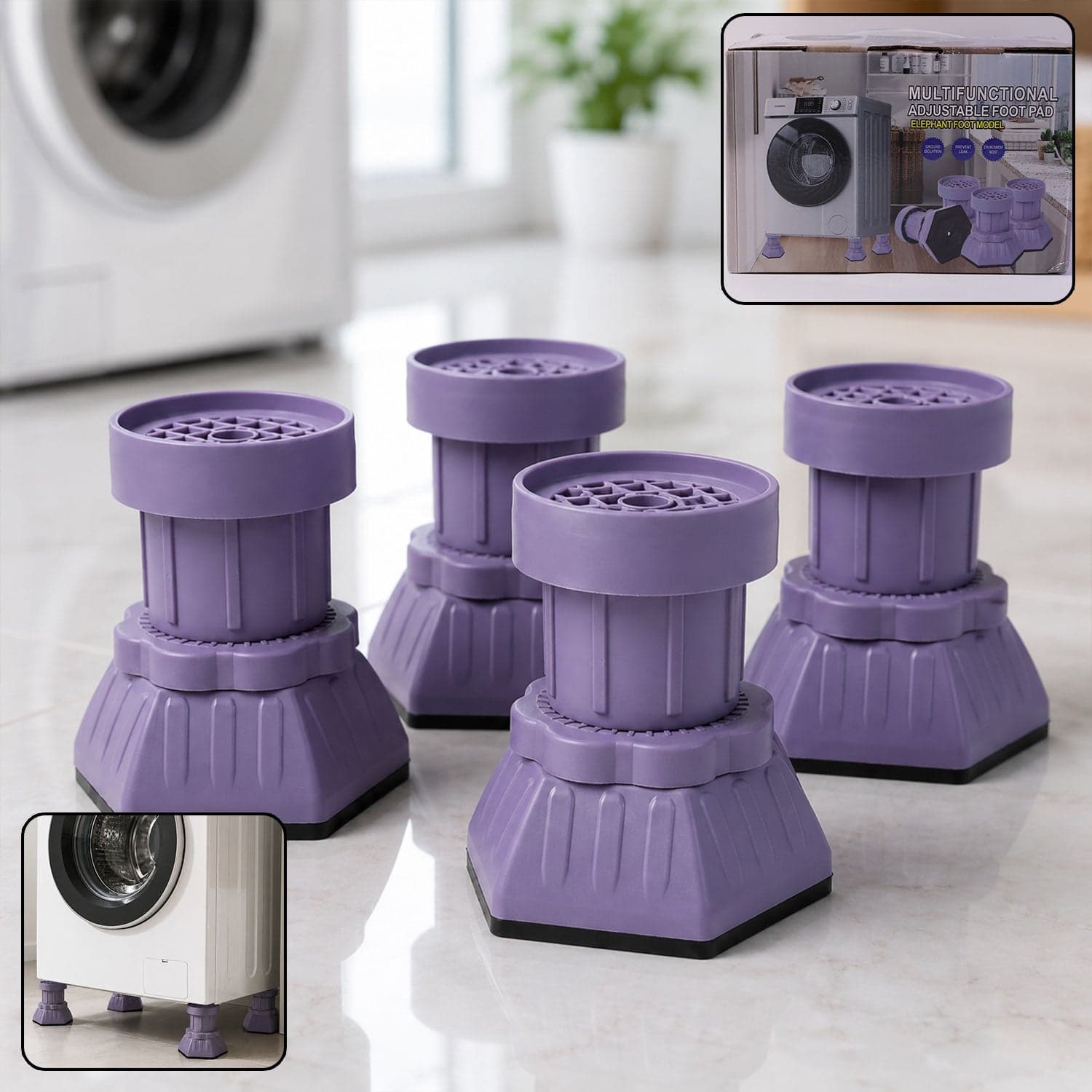 Furniture Leveler Pads the Instantly Stabilize & Protect Floors thumbnail 1