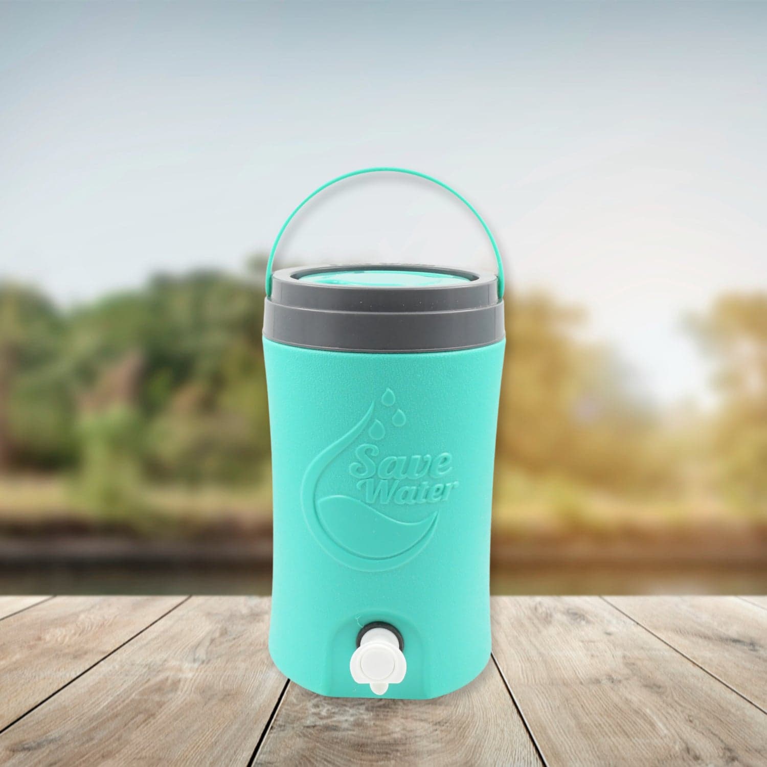 Multicolored 5L Water Rover Jug: Insulated Plastic Jug with Sturdy Handle thumbnail 4