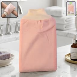Soft Exfoliating Bath Scrub Glove the Gentle Skin Renewal Tool