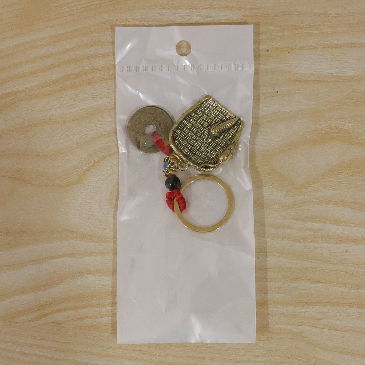 Feng Shui Lucky Coin Keychain the Prosperity and Good Fortune thumbnail 9
