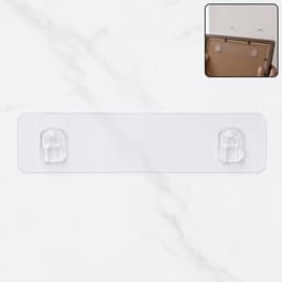 Adhesive Plastic Wall Hook the Strong & Waterproof for Home & Kitchen