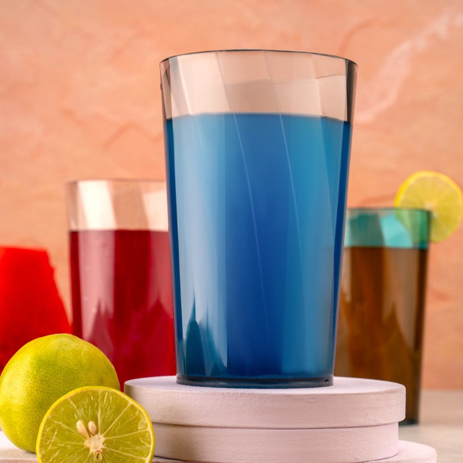 Premium 300ml Transparent Glass Set for Water, Juice & Cocktails (Set of 6) thumbnail 6