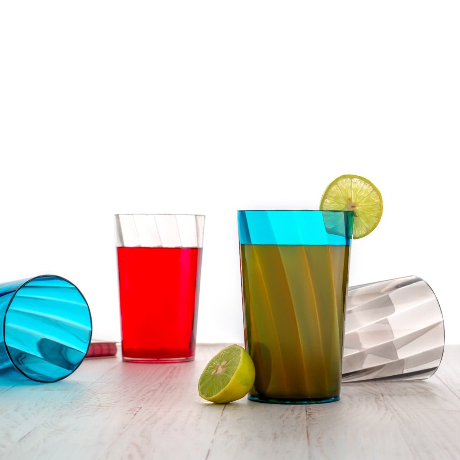 Premium 300ml Transparent Glass Set for Water, Juice & Cocktails (Set of 6) thumbnail 7
