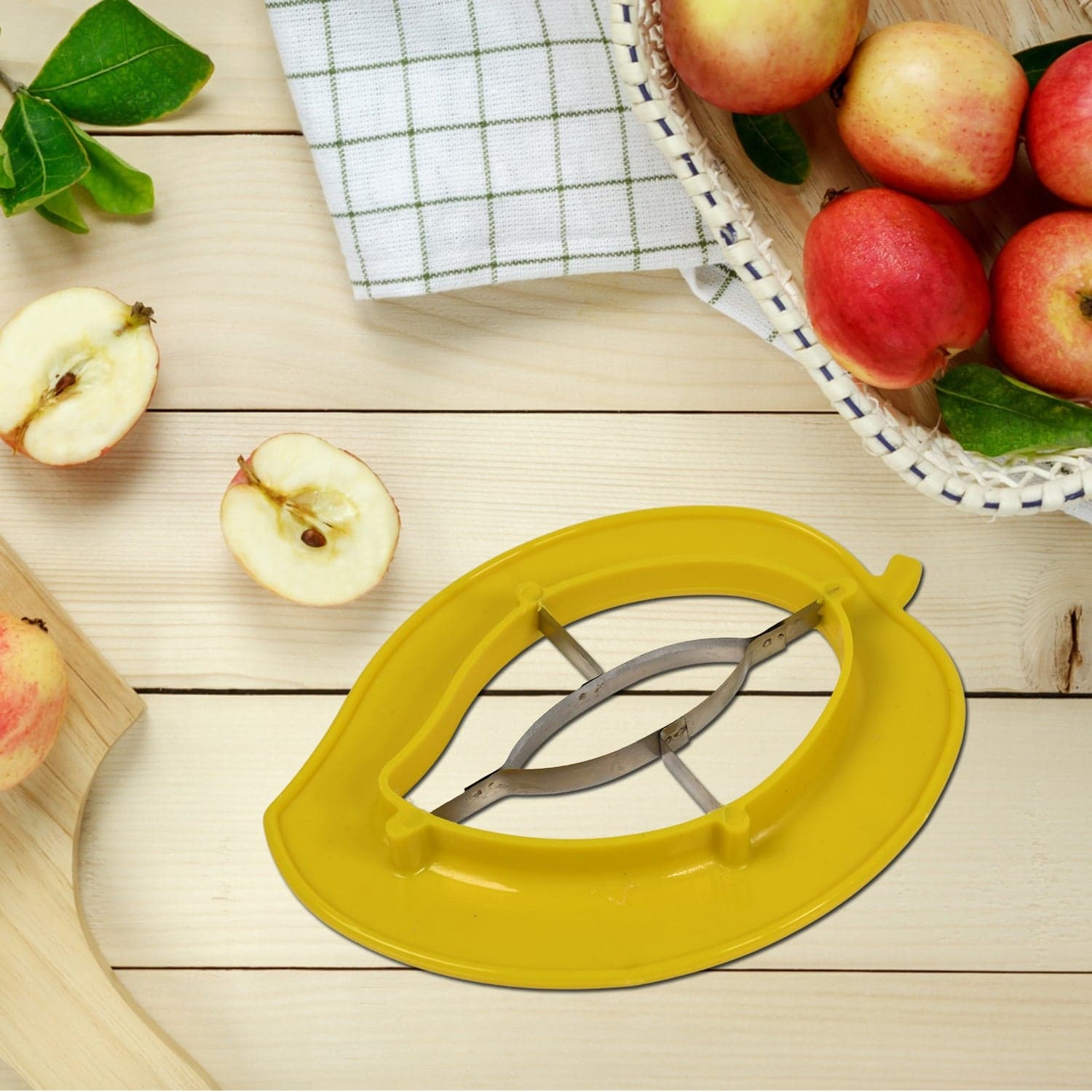 Mango Cutter Slicer Machine Tool Cutter With Sharp Blades Cutter Non Slip Handle ( 1pc ) thumbnail 1