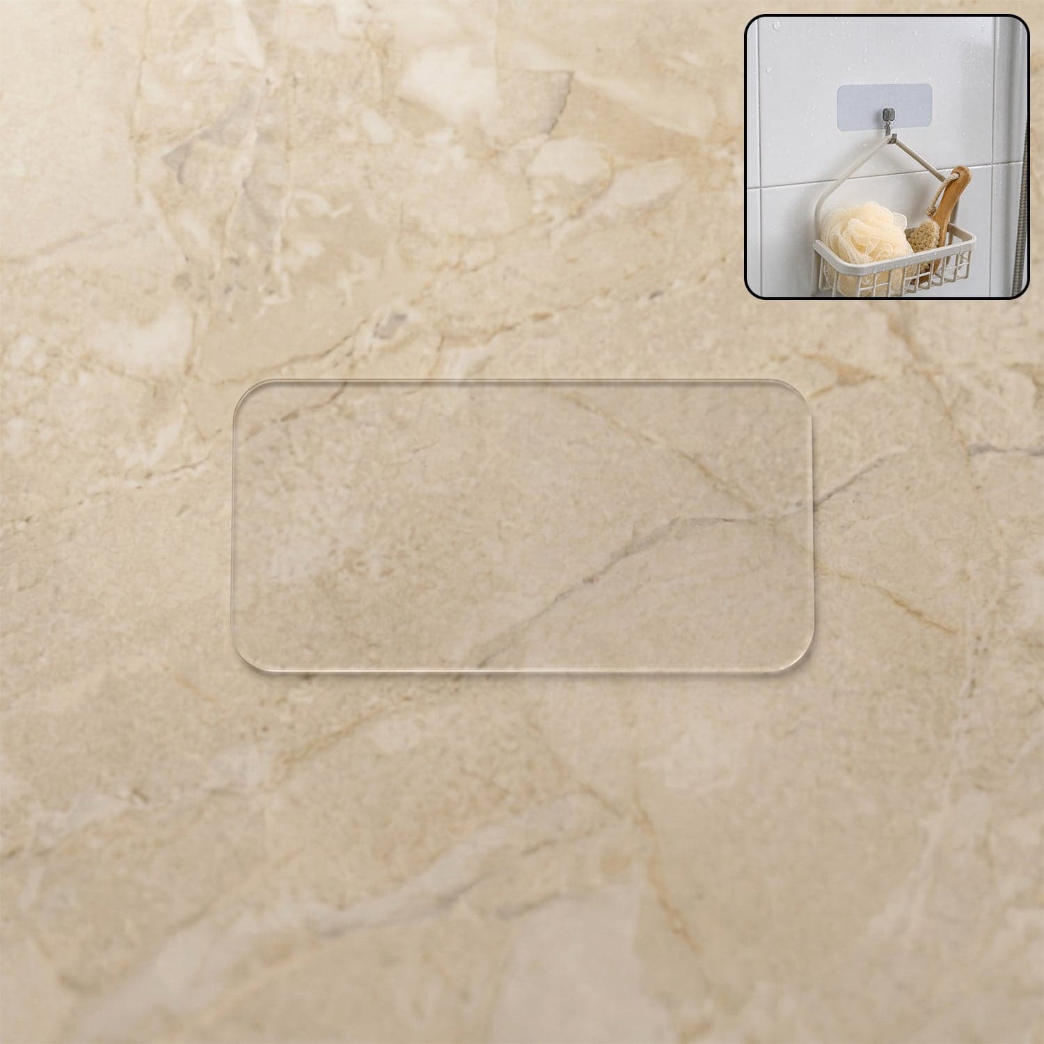 Self-Adhesive Wall Hook the Damage-Free, Waterproof & Easy to Install thumbnail 1