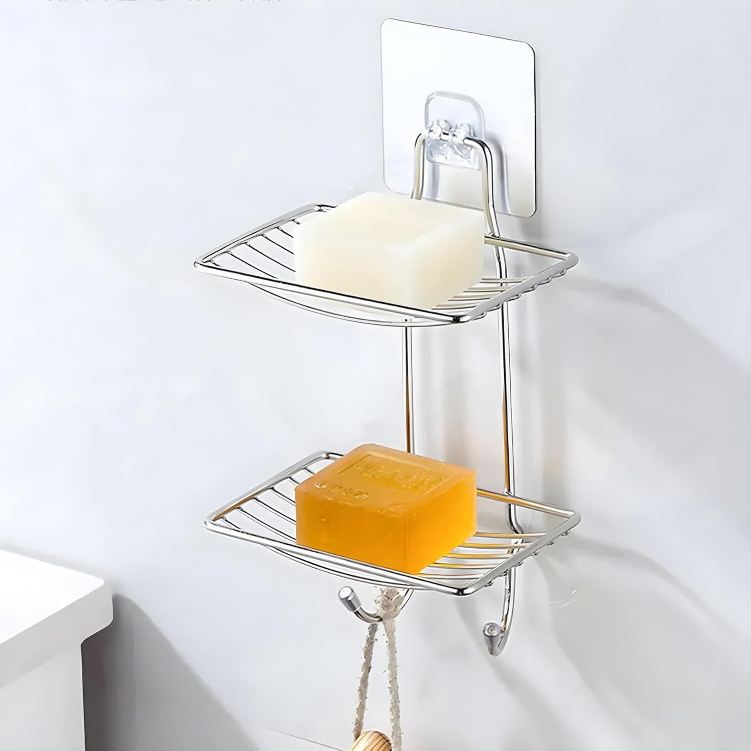 Heavy Duty Self Adhesive Wall Hook the Damage-Free & Waterproof thumbnail 7