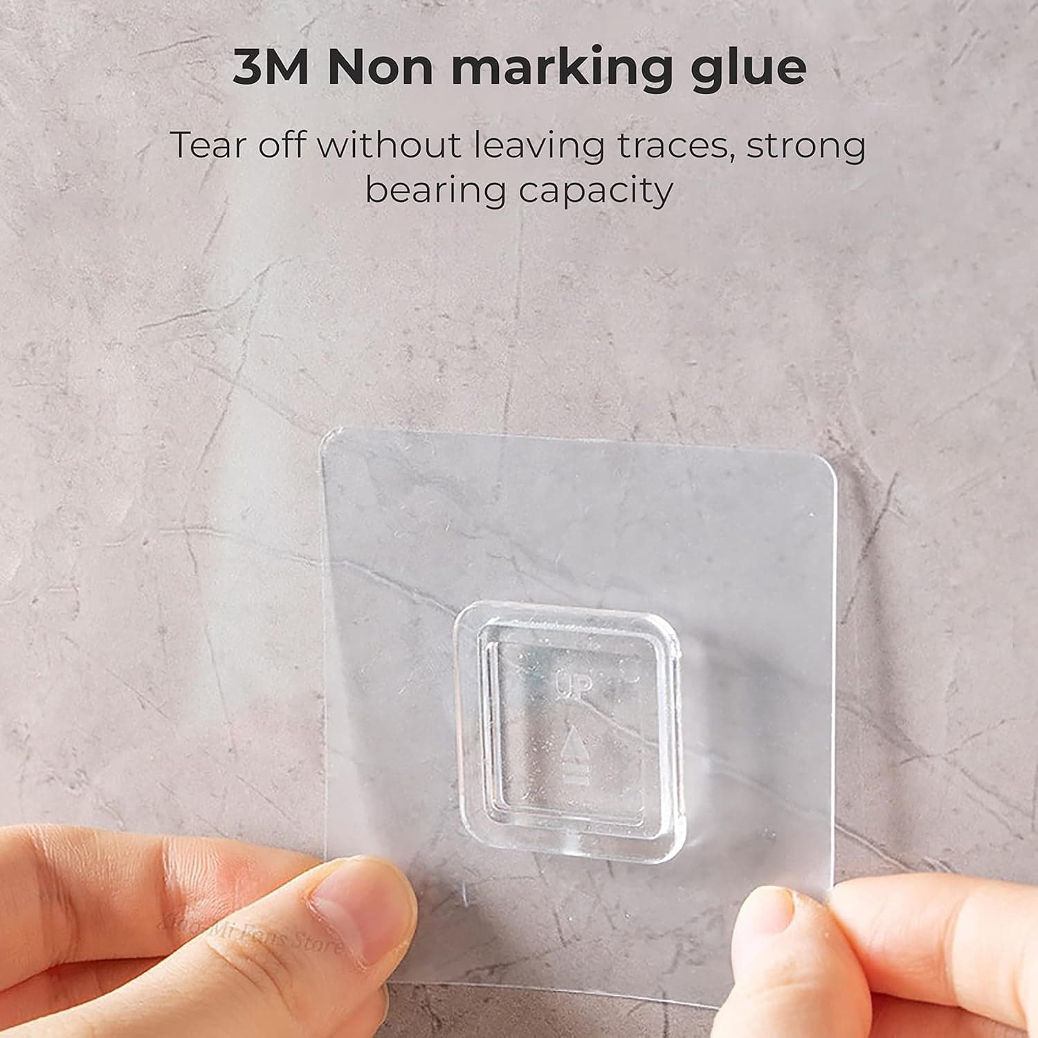 Self Adhesive Wall Hook the Damage-Free, Easy Install & Reusable thumbnail 5