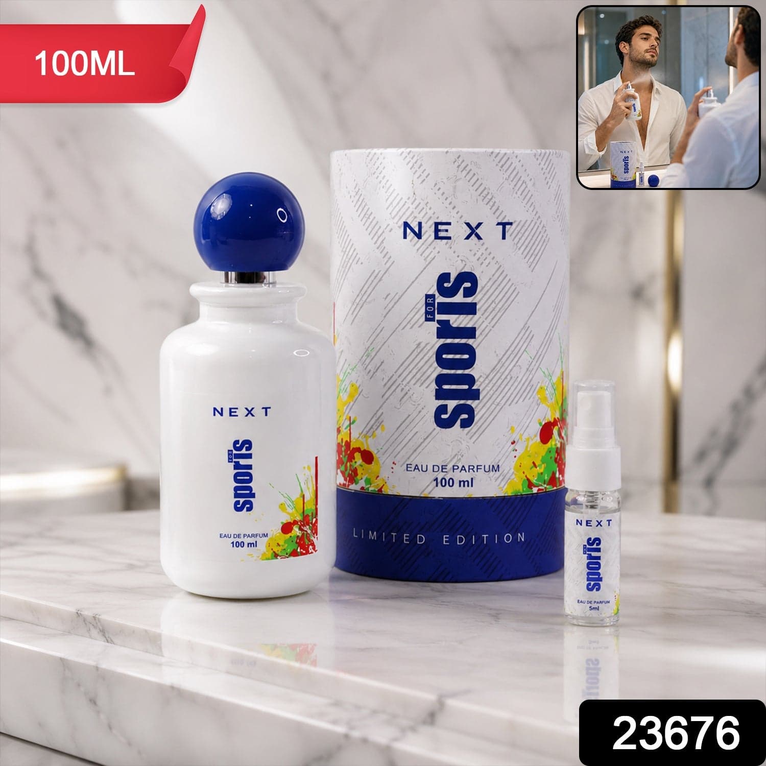 Men's Sport Perfume the Long-Lasting Freshness & Energizing Scent thumbnail 2