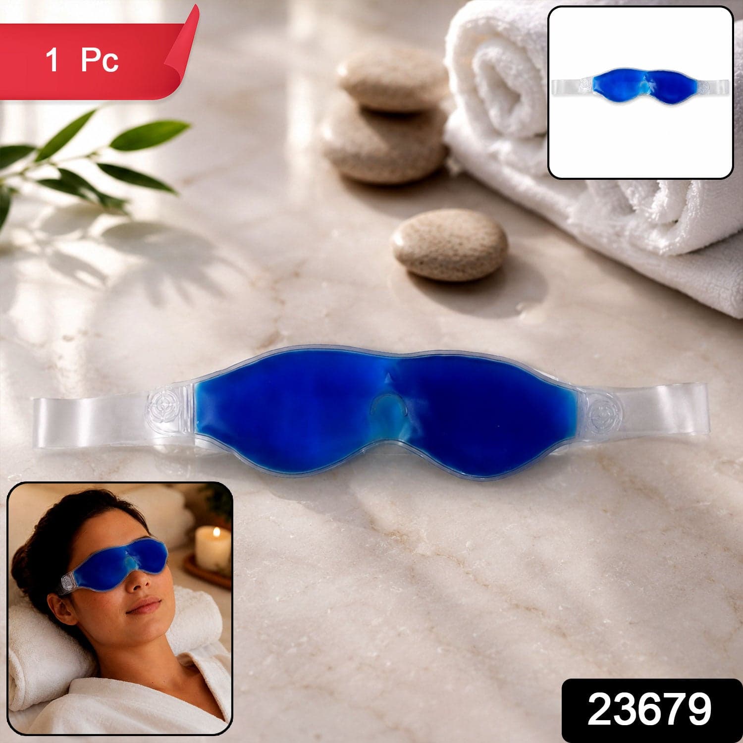 Cooling Gel Eye Mask the Instant Relief & Puffy Eye Reduction thumbnail 2