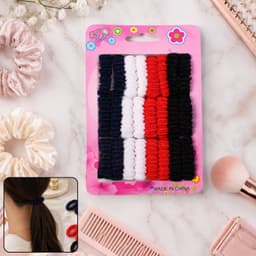 Elastic Hairband Set the Gentle Grip & Vibrant Colors for All-Day Hold