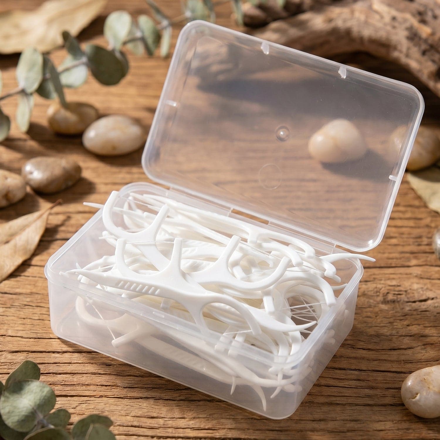 2-in-1 Dental Floss & Toothpick Sticks - Portable & Hygienic thumbnail 4
