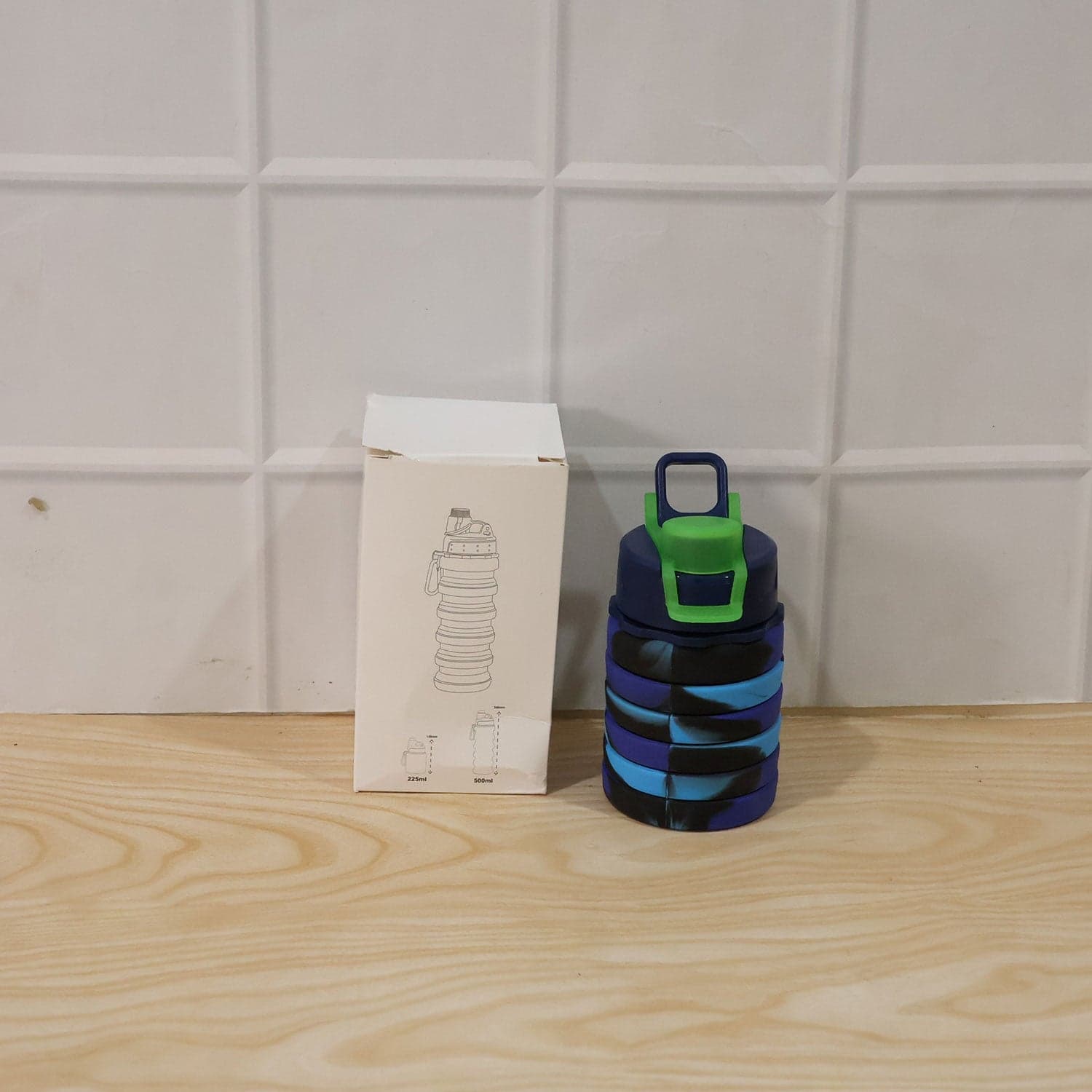 Sili Fold Collapsible Silicone Water Bottle the Leakproof & Portable thumbnail 7