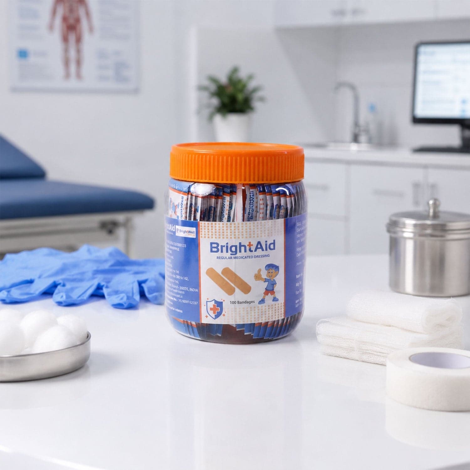 Medicated Adhesive Bandages the Soft, Breathable & Skin-Friendly thumbnail 3