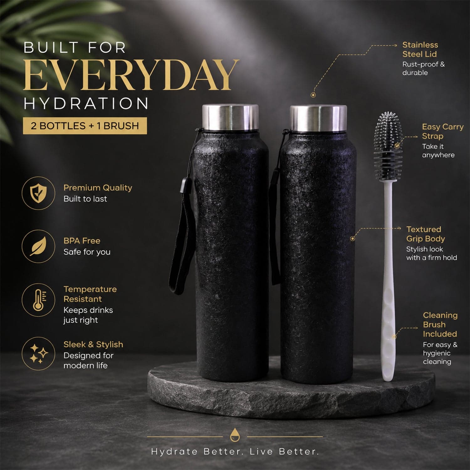 Stainless Steel Water Bottle the Leak-Proof & Thermally Insulated for Daily Use thumbnail 7