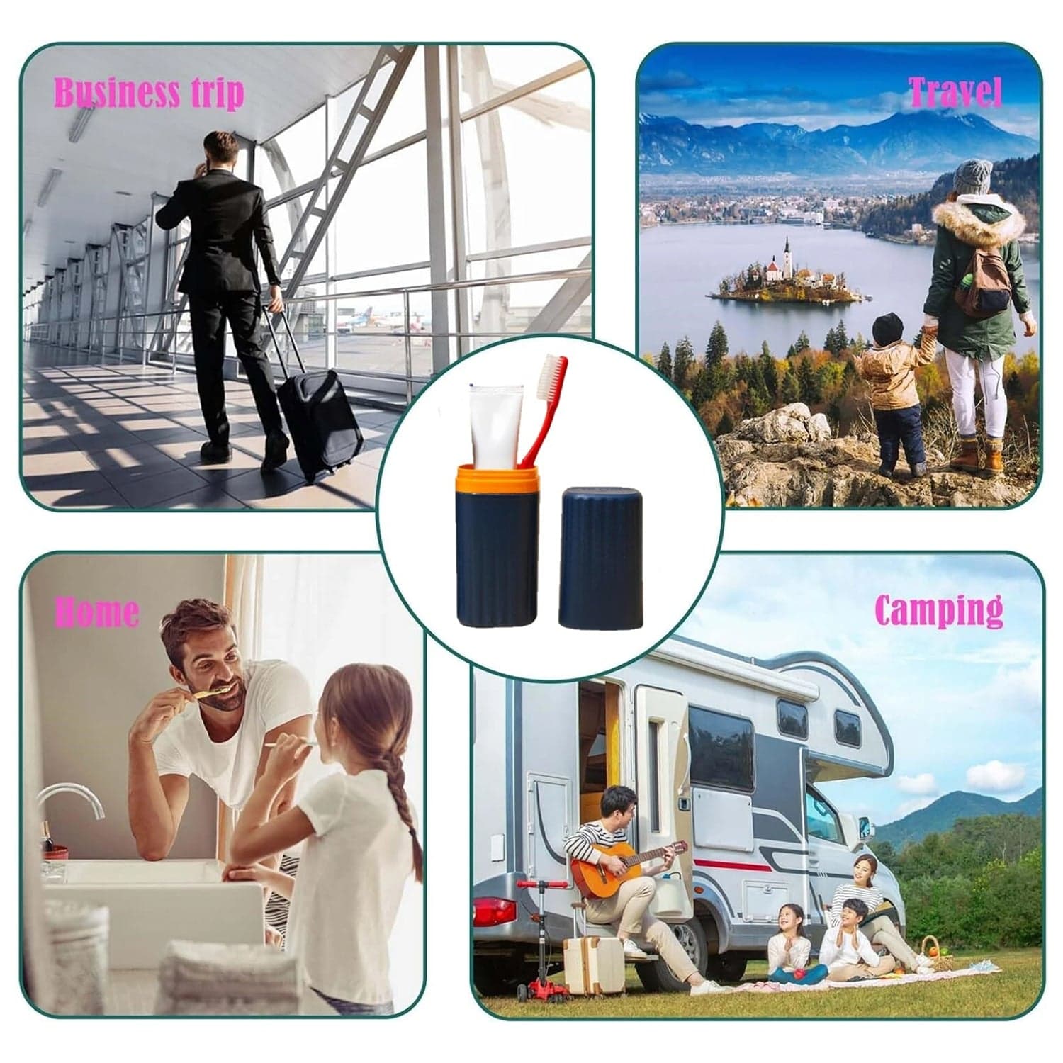 Bathroom Accessories Combo Set the Stylish & Travel-Friendly Organisation thumbnail 8