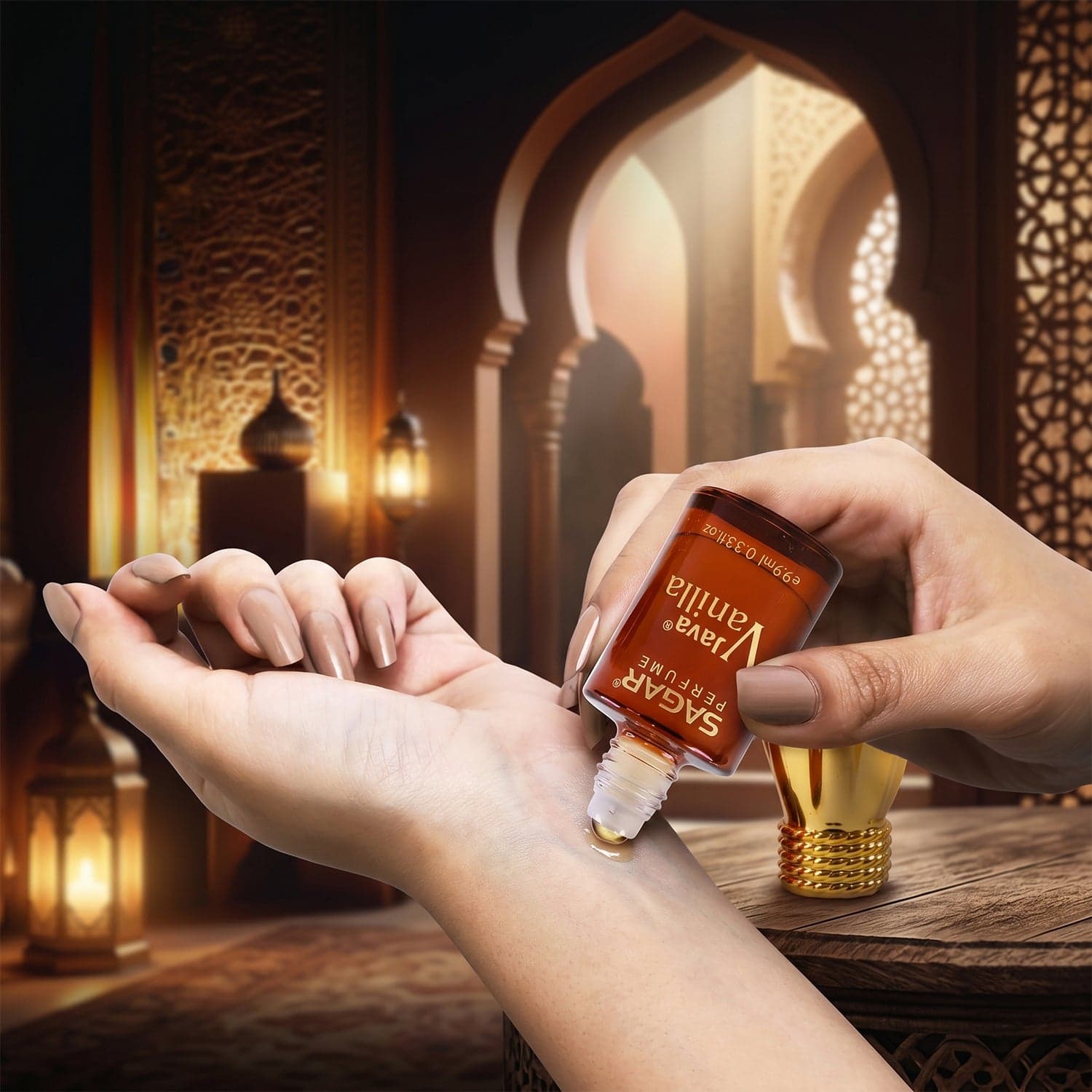 Unisex Vanilla Perfume Oil the Long Lasting Alcohol-Free Fragrance thumbnail 7