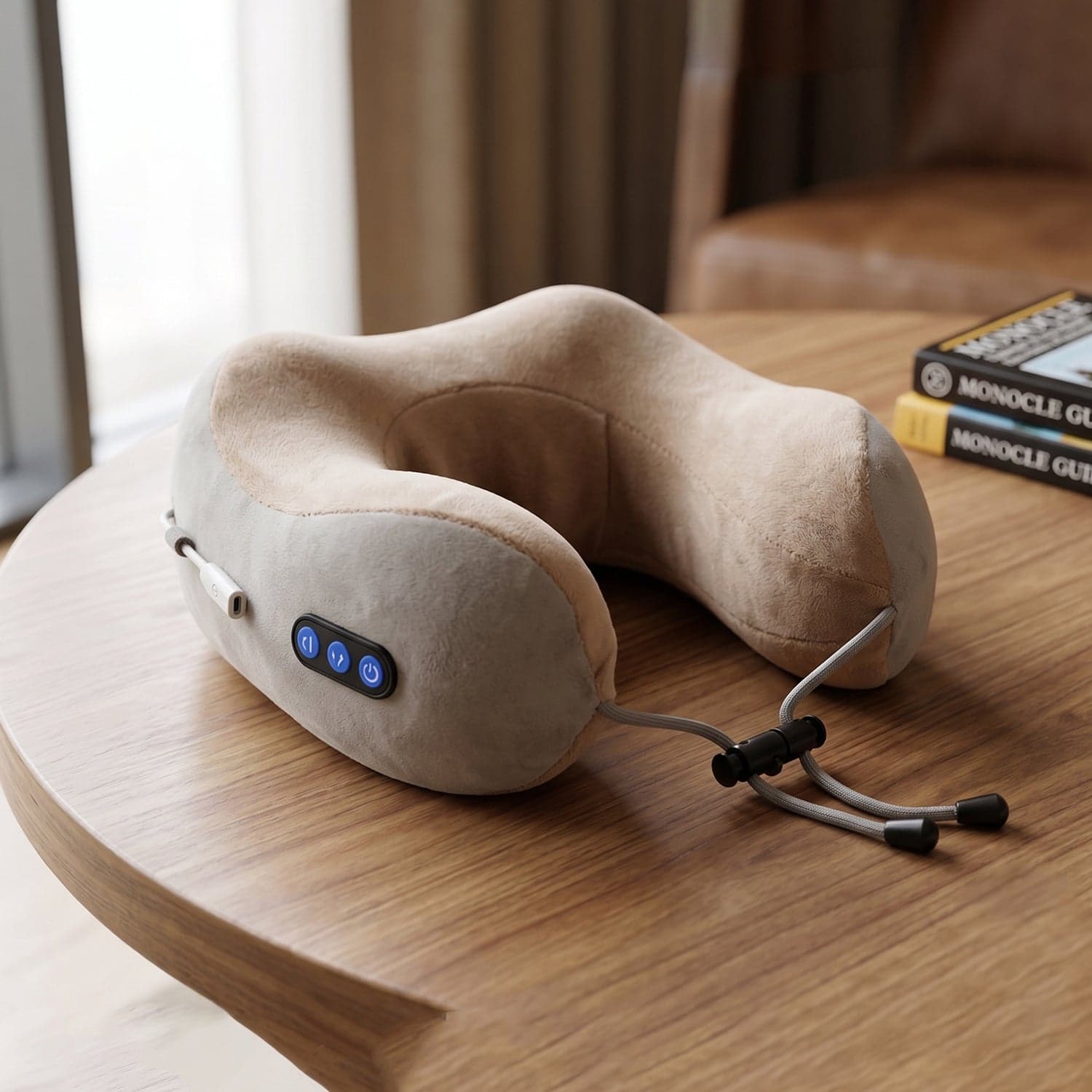 U-Shaped Electric Neck Massage Pillow the Cordless & Rechargeable thumbnail 3