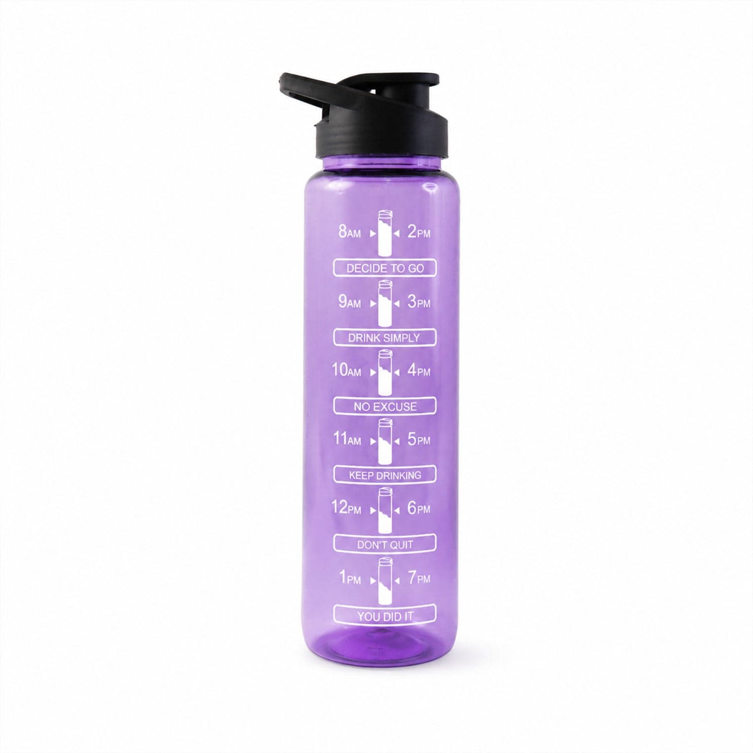 Motivational Water Bottle the Track Your Hydration Effortlessly thumbnail 5