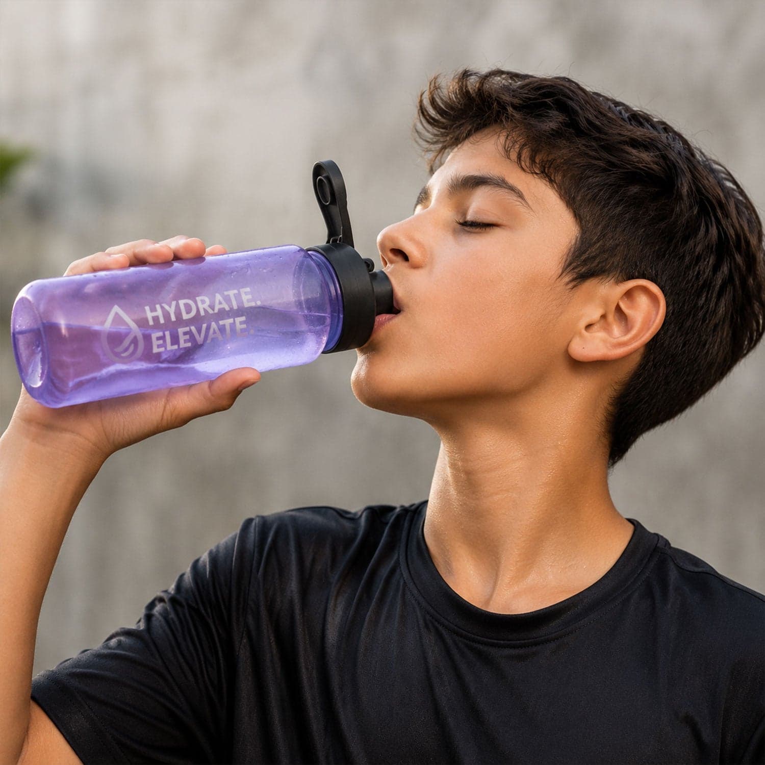 Motivational Water Bottle the Track Your Hydration Effortlessly thumbnail 6