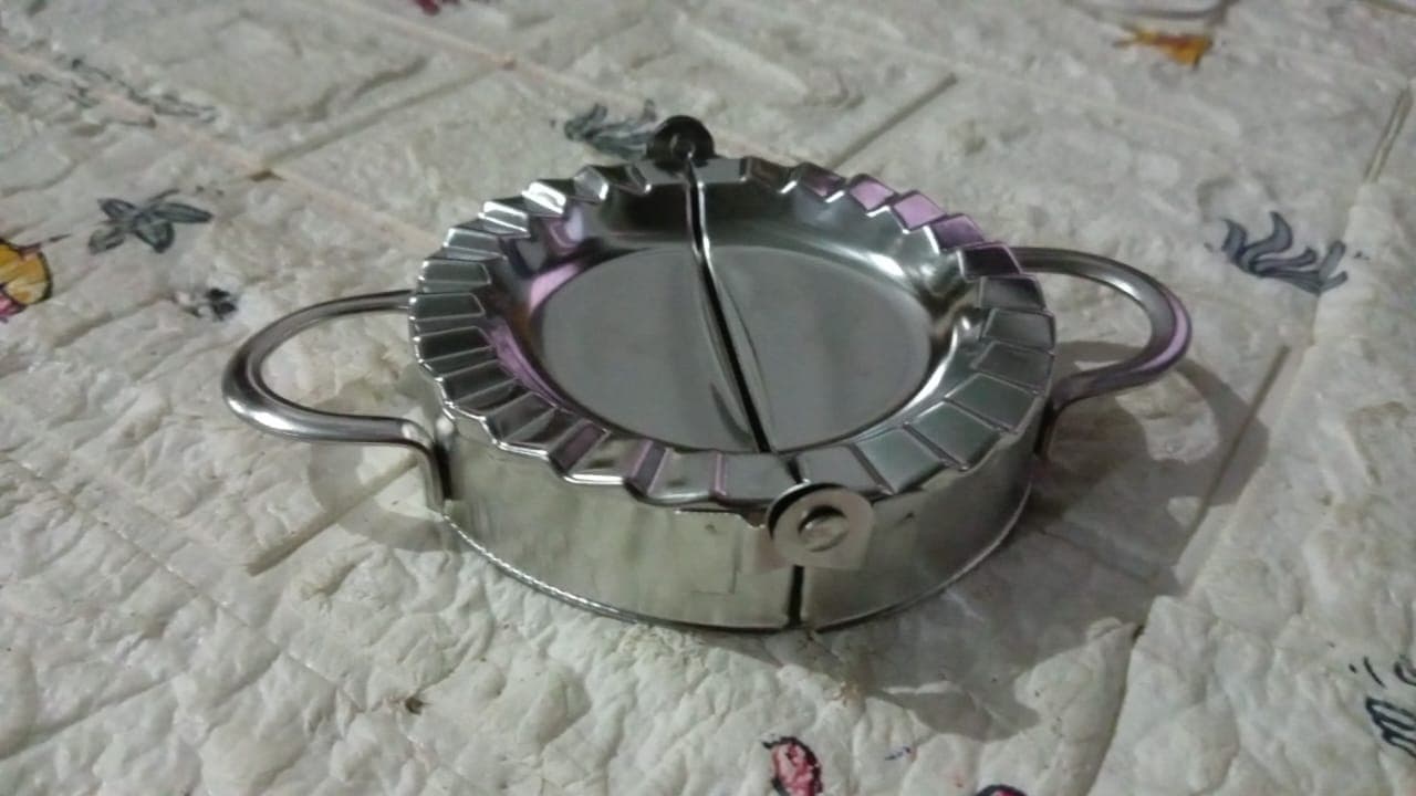 Stainless Steel Dumpling Maker: Easy & Reliable Dumplings Every Time (1 Pc) thumbnail 6