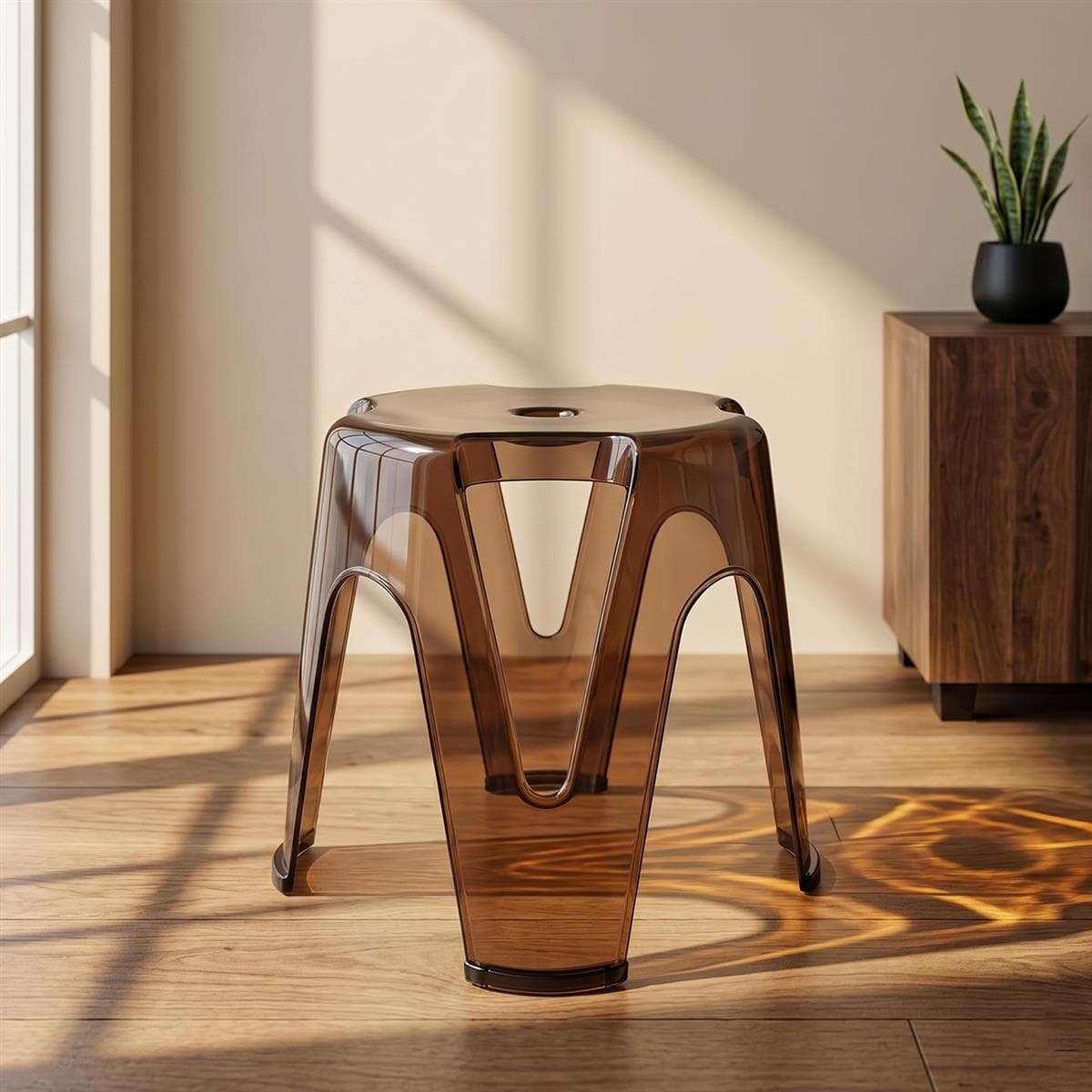Plastic Sitting Stool the Lightweight & Multipurpose Design for Home & Outdoor thumbnail 7