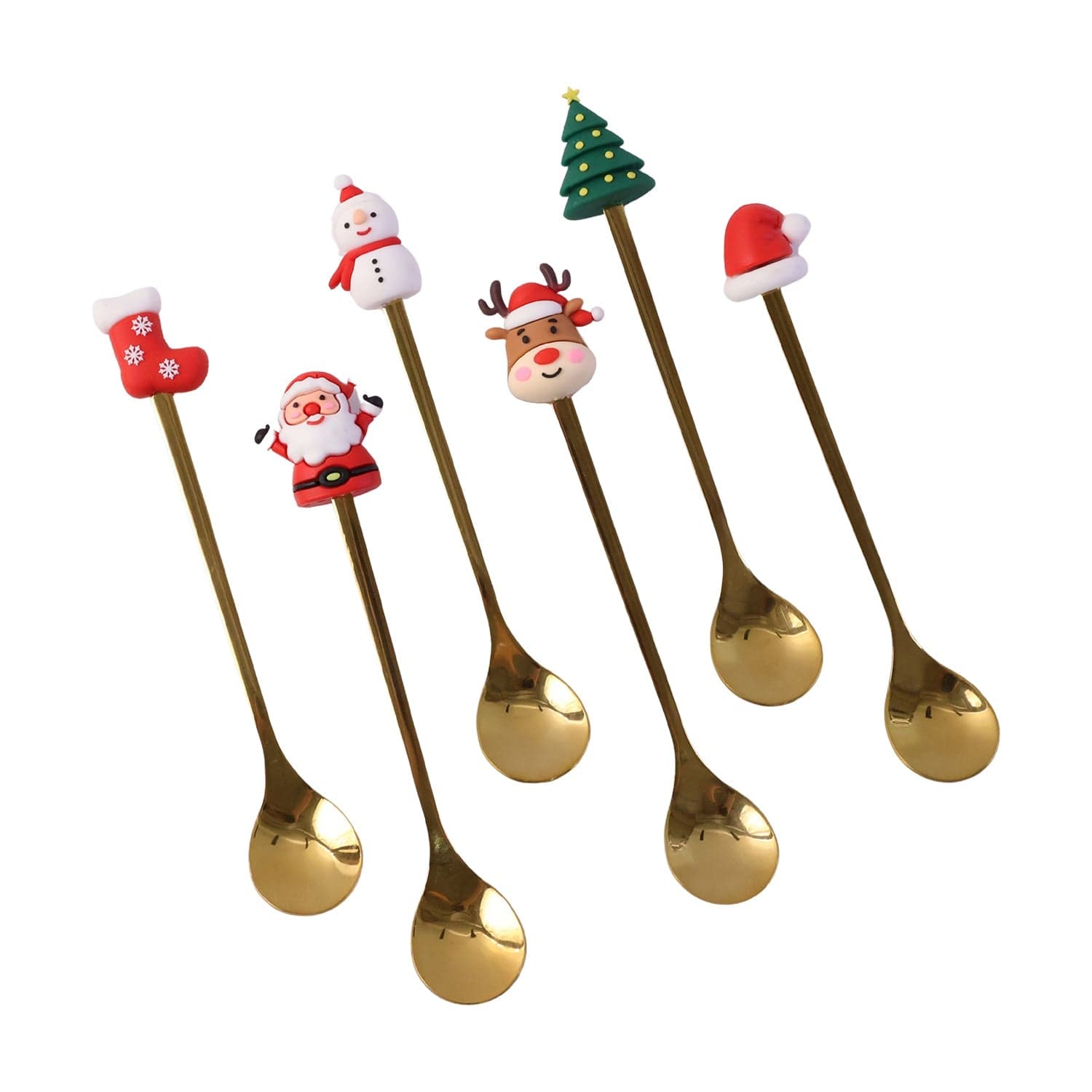 Golden Cartoon Spoon Set the Stylish & Durable Tableware thumbnail 5