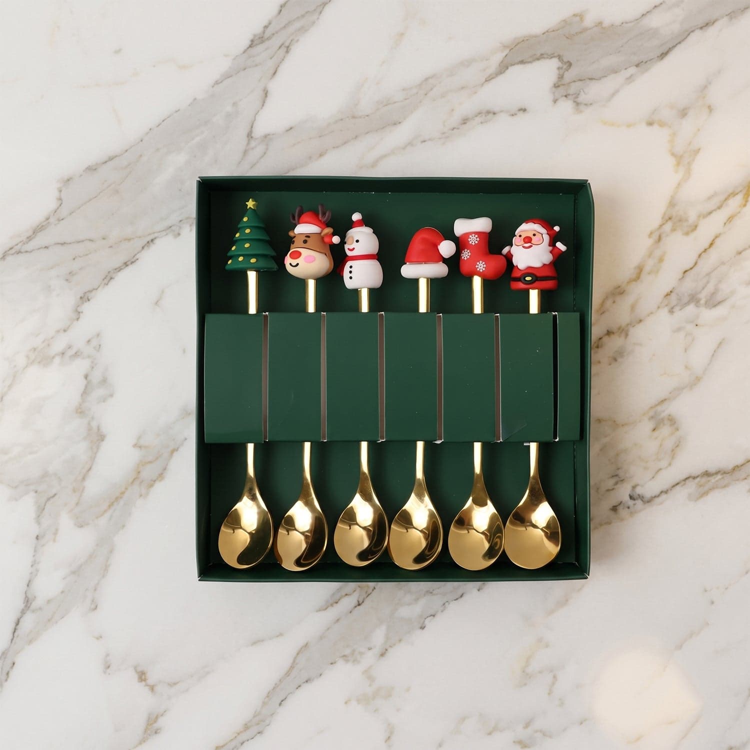 Golden Cartoon Spoon Set the Stylish & Durable Tableware thumbnail 7
