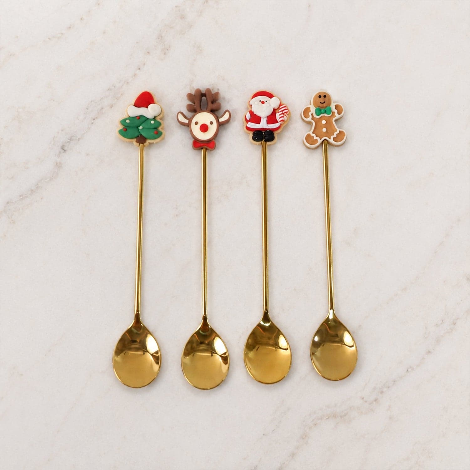 Mix Golden Cartoon Spoon Set the Stylish & Durable Tableware thumbnail 5