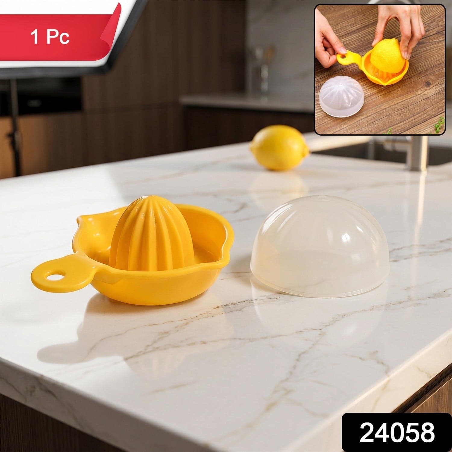 Manual Citrus Juicer the Effortless Lemon & Orange Squeezing for Home thumbnail 2