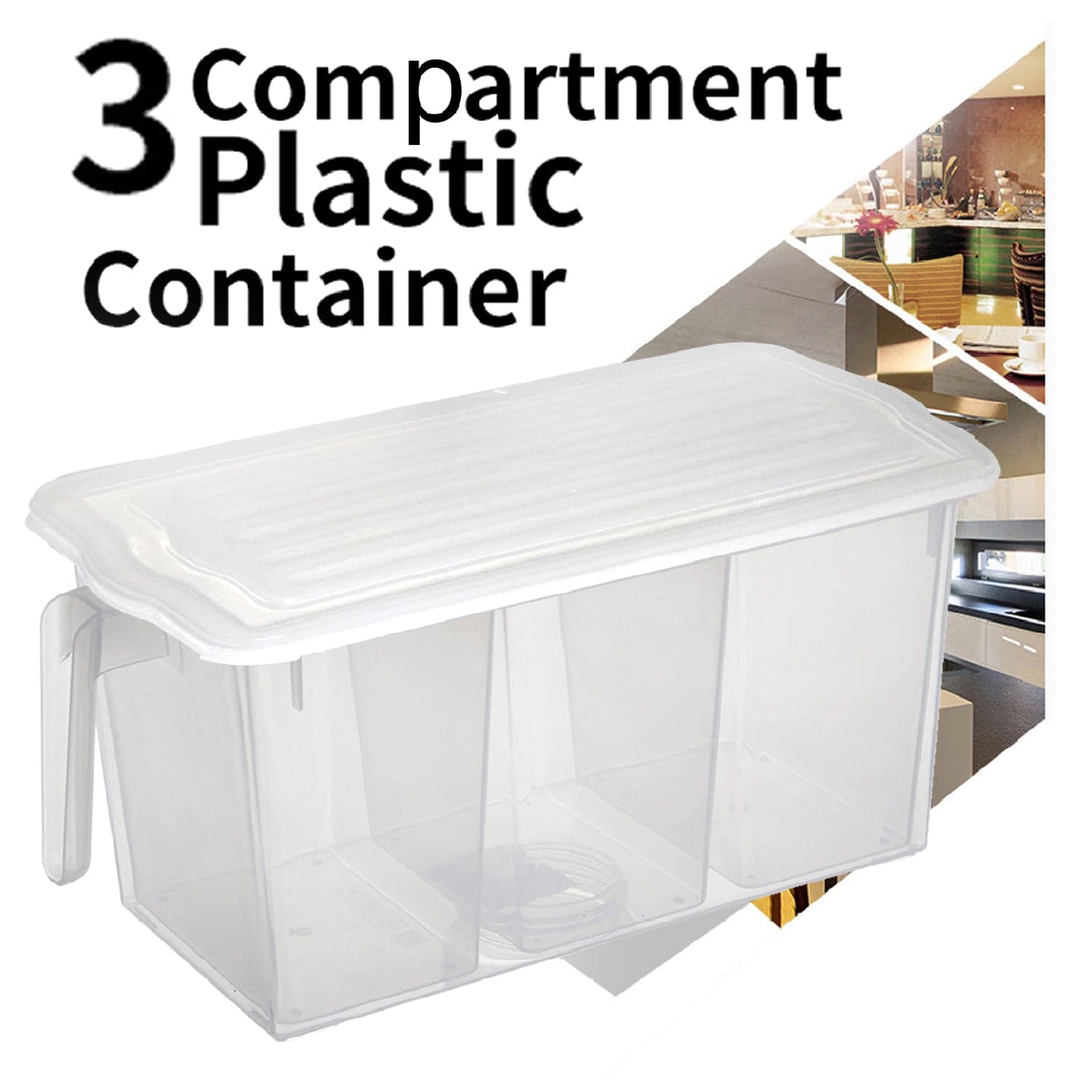 Refrigerator Organizer Fresh-Keeping Box Case Kitchen Storage Box thumbnail 3
