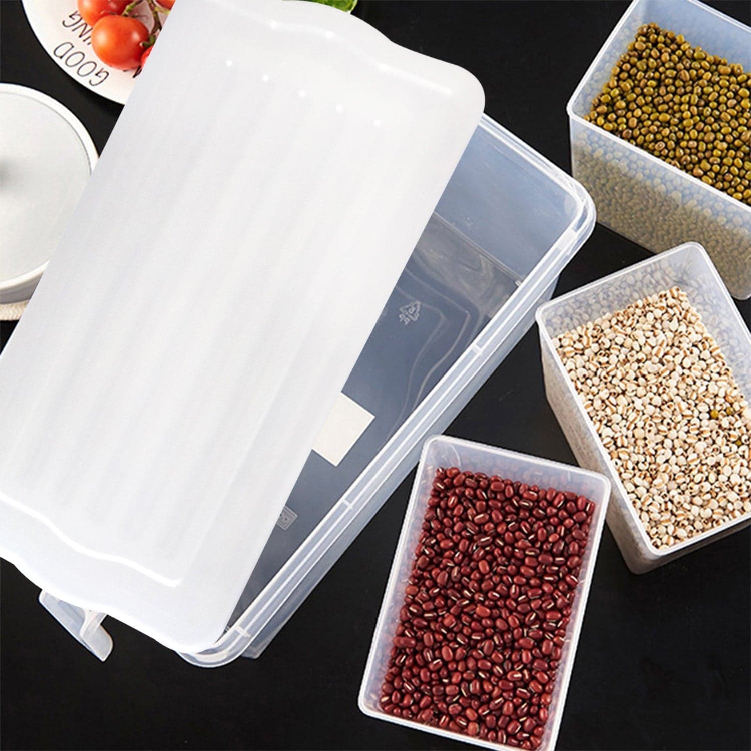 Refrigerator Organizer Fresh-Keeping Box Case Kitchen Storage Box thumbnail 5