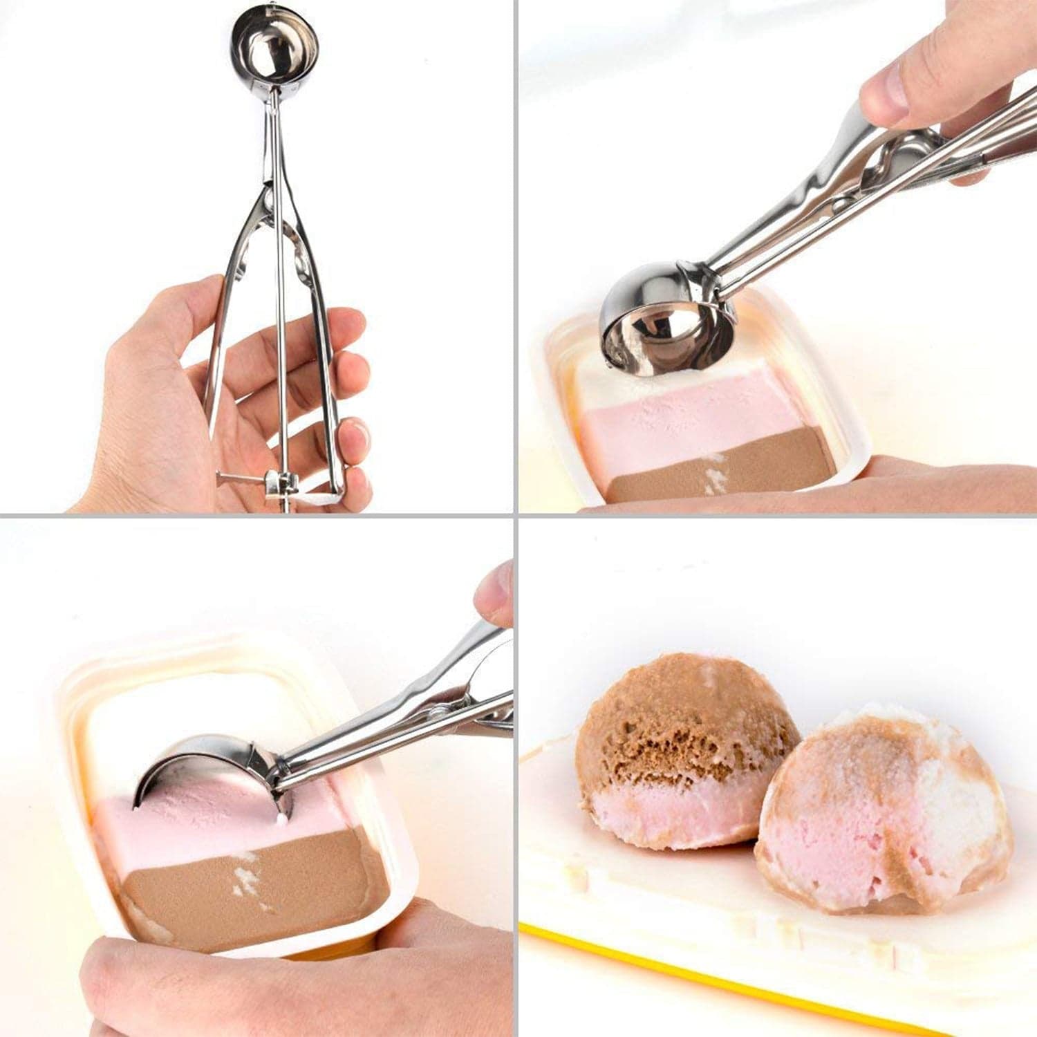 Premium Ice Cream Scoop with Easy Release thumbnail 6
