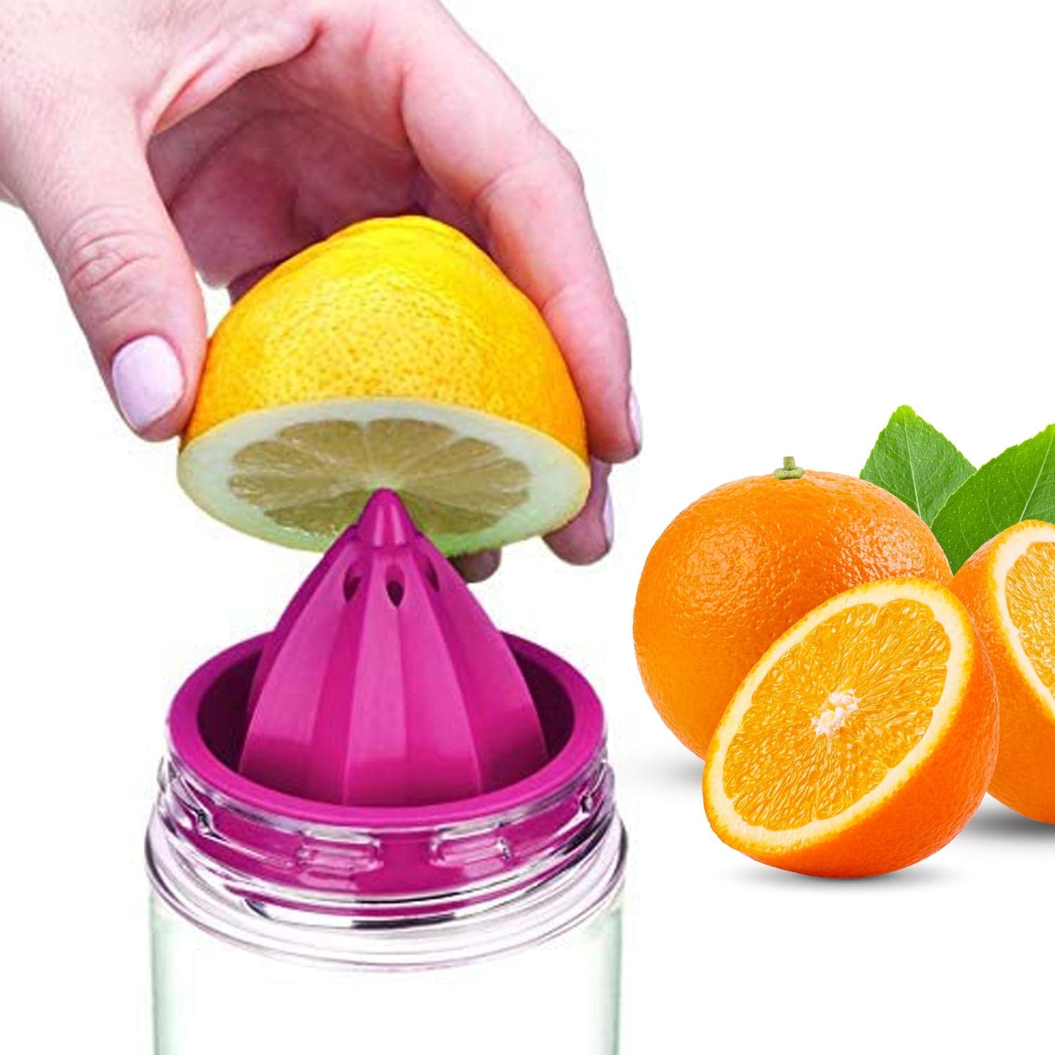 CITRUS JUICER BOTTLE INSTANT JUICE SPORTS BOTTLE JUICE MAKER INFUSER BOTTLE thumbnail 1