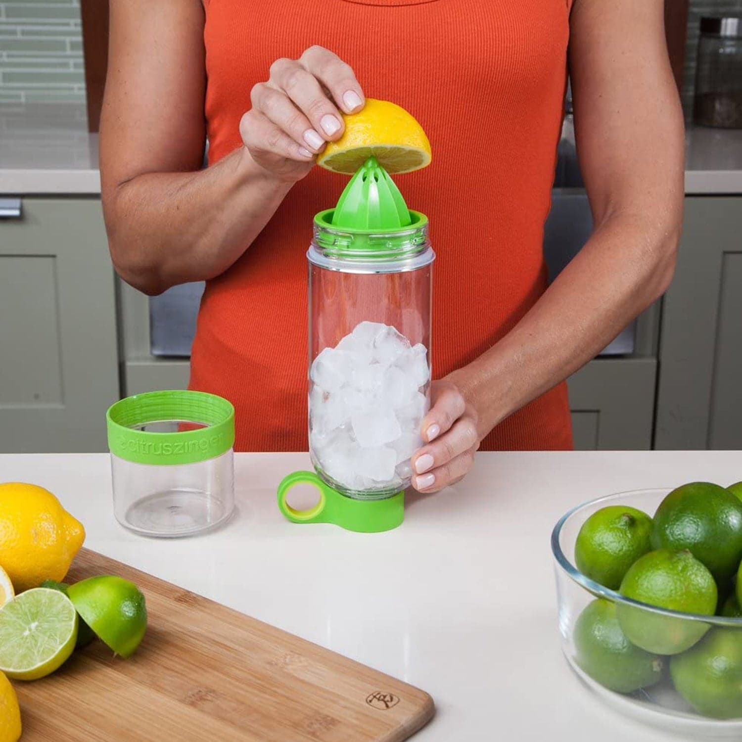 CITRUS JUICER BOTTLE INSTANT JUICE SPORTS BOTTLE JUICE MAKER INFUSER BOTTLE thumbnail 4