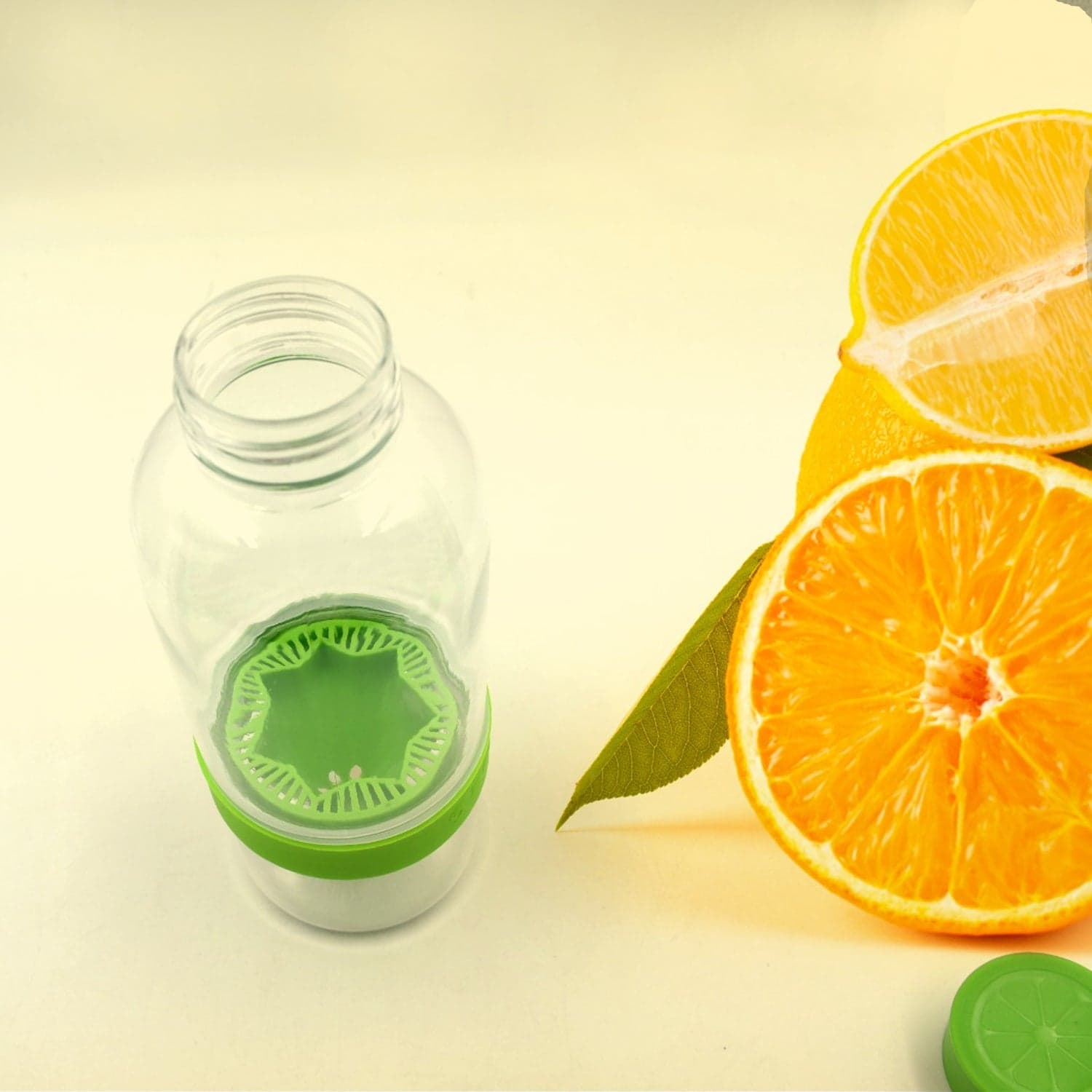 Citrus Zinger Fruit Infuser Water Bottle, Sports Duo Citrus Kid Zinger Juice Water Bottle thumbnail 5