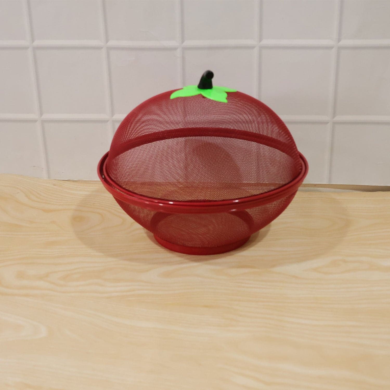 Apple Shaped Metal Net Fruit Basket the Stylish Kitchen Storage thumbnail 7