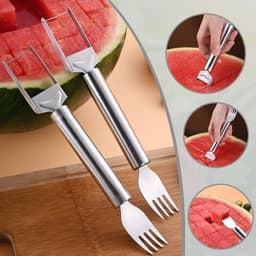 Watermelon Slicer the 2-in-1 Cutter & Server for Easy Fruit Prep