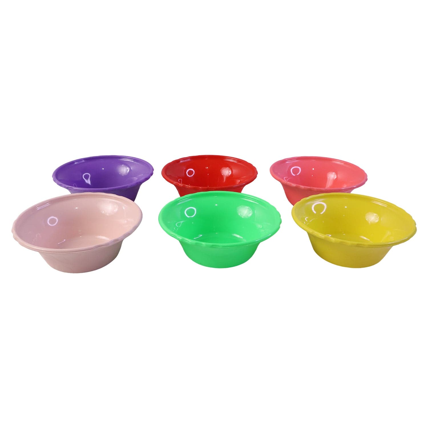 Plastic Serving Bowl Set the Bright, Durable & Unbreakable for Everyday Use thumbnail 5