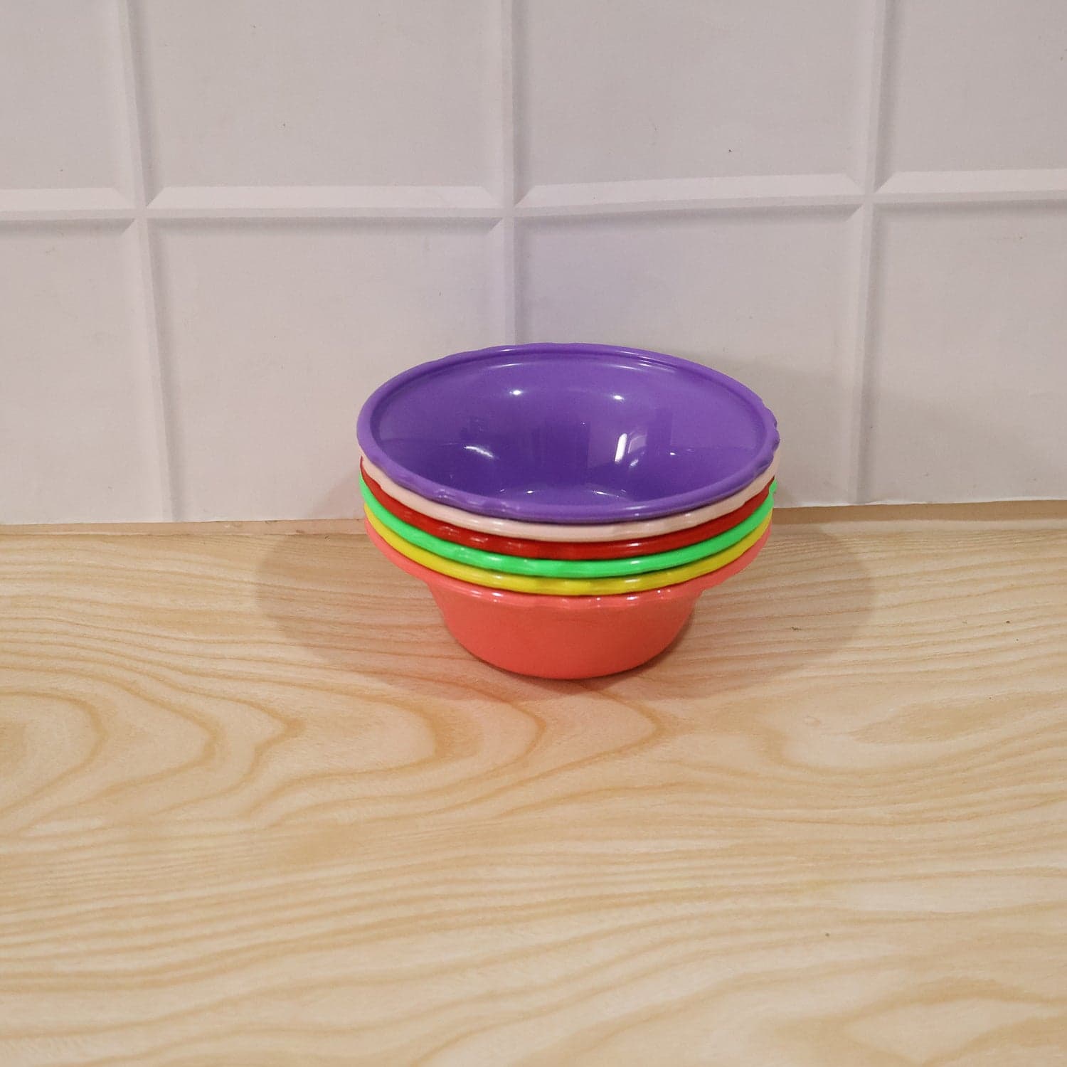 Plastic Serving Bowl Set the Bright, Durable & Unbreakable for Everyday Use thumbnail 9