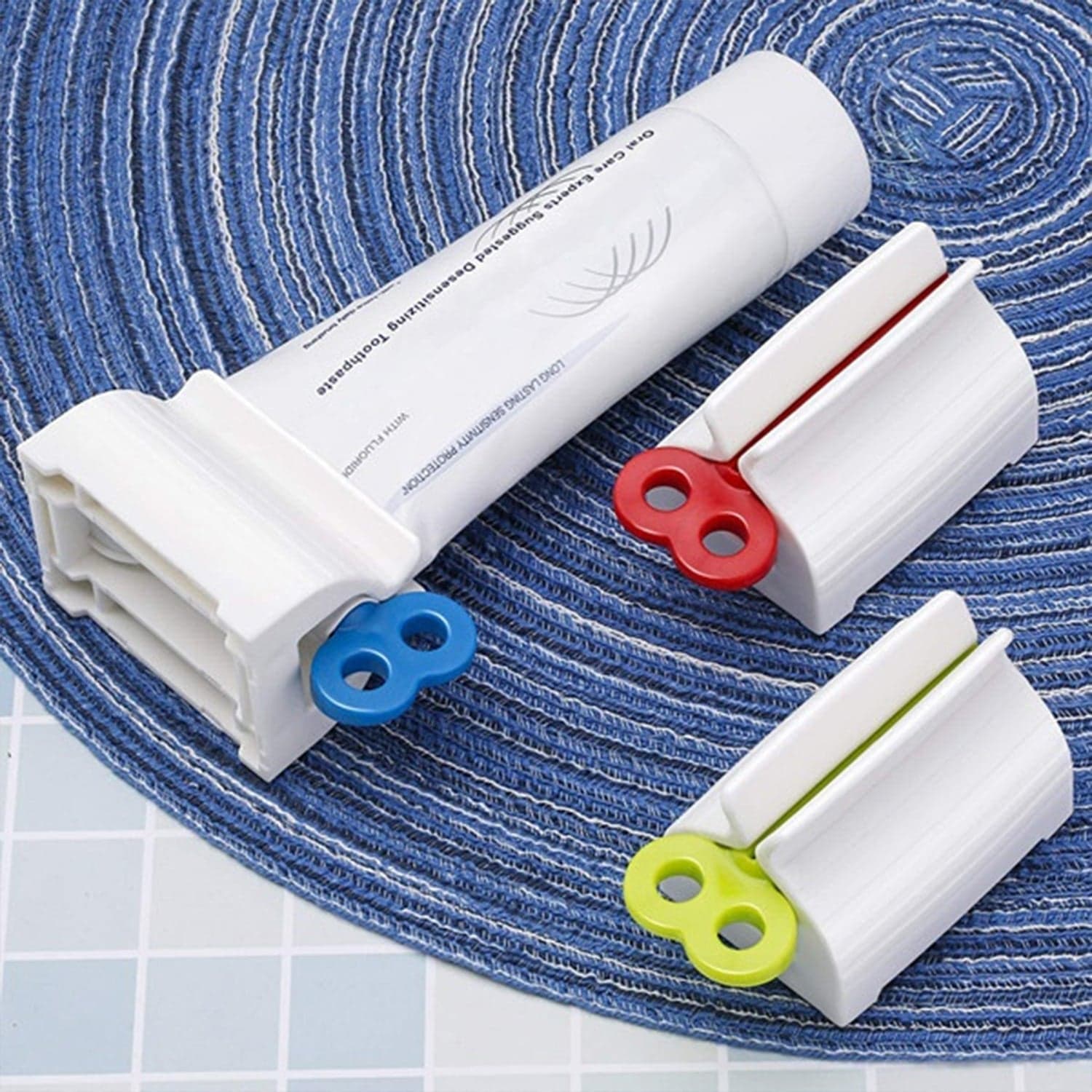 Rolling Tube Toothpaste Squeezer Toothpaste Seat Holder Stand thumbnail 7