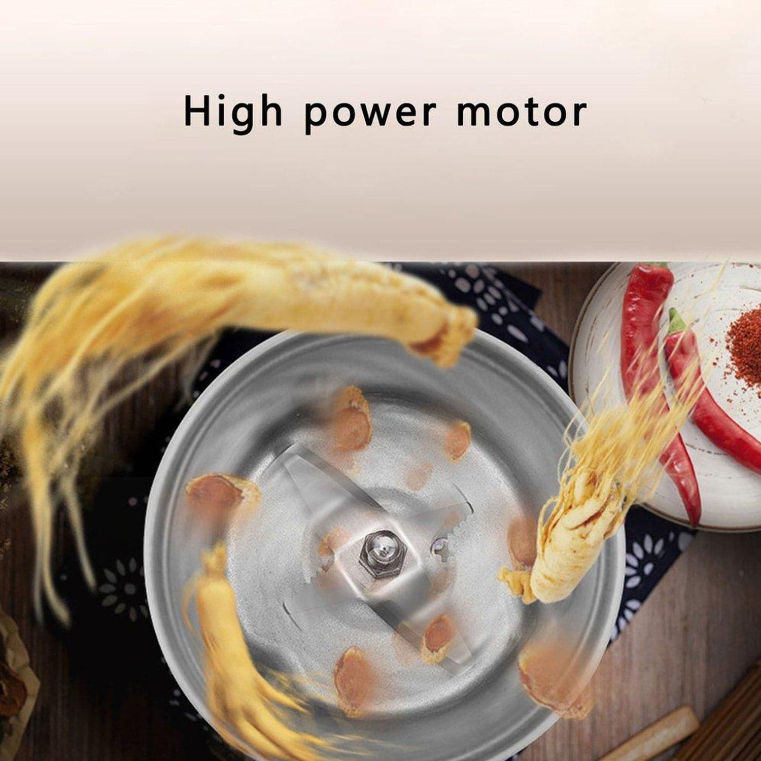 Mini Electric Stainless Steel Multifunction Smash Machine thumbnail 3